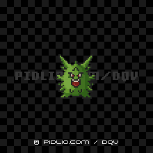 とげぼうずの画像：SFC版ドラクエ5の敵・モンスター図鑑 ／ ドラクエ5攻略