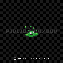 バブルスライムの画像：SFC版ドラクエ5の敵・モンスター図鑑 ／ ドラクエ5攻略