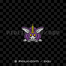 アルミラージの画像：SFC版ドラクエ5の敵・モンスター図鑑 ／ ドラクエ5攻略