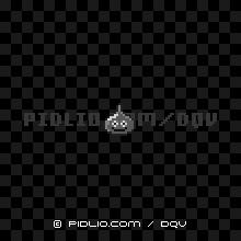 メタルスライムの画像：SFC版ドラクエ5の敵・モンスター図鑑 ／ ドラクエ5攻略