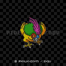 ピッキーの画像：SFC版ドラクエ5の敵・モンスター図鑑 ／ ドラクエ5攻略