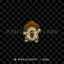 おばけきのこの画像：SFC版ドラクエ5の敵・モンスター図鑑 ／ ドラクエ5攻略