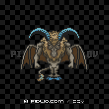 ホースデビルの画像：SFC版ドラクエ5の敵・モンスター図鑑 ／ ドラクエ5攻略