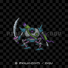 メタルハンターの画像：SFC版ドラクエ5の敵・モンスター図鑑 ／ ドラクエ5攻略