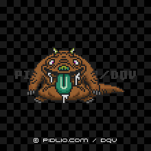 ベロゴンの画像：SFC版ドラクエ5の敵・モンスター図鑑 ／ ドラクエ5攻略