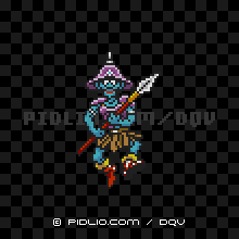 ランスアーミーの画像：SFC版ドラクエ5の敵・モンスター図鑑 ／ ドラクエ5攻略