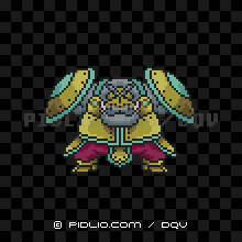 ビヒーモスの画像：SFC版ドラクエ5の敵・モンスター図鑑 ／ ドラクエ5攻略