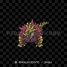 バザックスの画像：SFC版ドラクエ5の敵・モンスター図鑑 ／ ドラクエ5攻略