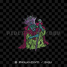 ワイトキングの画像：SFC版ドラクエ5の敵・モンスター図鑑 ／ ドラクエ5攻略