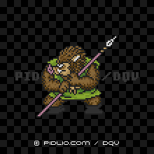 オークLv20の画像：SFC版ドラクエ5の敵・ボスモンスター図鑑 ／ ドラクエ5攻略